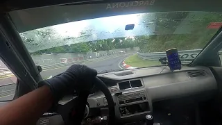 nurburgring 7:25 Honda Civic 1992 EG K24T