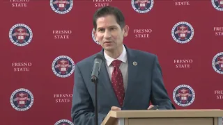 Dr. Saúl Jiménez-Sandoval reveals his short-term, long-term goals as president of Fresno State