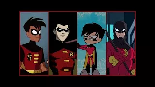 Tim Drake (Robin/Red Robin) Evolution in Cartoons (2018)