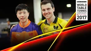Timo Boll + Ma Long at WTTC 2017