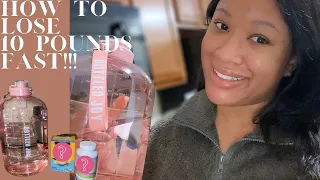 HOW to LOSE 10 POUNDS in a WEEK WITHOUT exercise or dieting | Do these 3 steps| KeairaJay