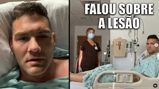 CHRIS WEIDMAN FALOU SOBRE A TERRÍVEL LESÃO SOFRIDA NO UFC 261