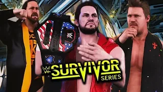 WWE 2K18 My Career Mode | Ep 108 | TRIPLE THREAT US TITLE MATCH! SURVIVOR SERIES!!!
