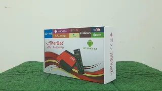 STARSAT SA-990PRO 4K ANDROID 9.0 TV BOX l Built in WiFi l Amlogic Processor l Unboxing l Urdu