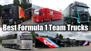 Best Formula1 Team Trucks