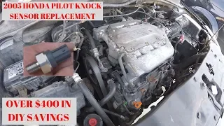 2005 Honda Pilot Knock Sensor Replacement