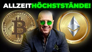 Bitcoin/Ethereum - Ist die Korrektur zu Ende? Kurse steigen!