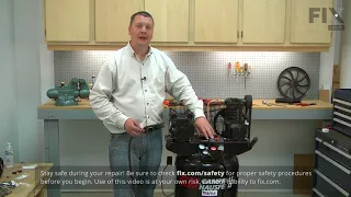 Campbell Hausfeld Compressor Repair - How to Replace the Unloader