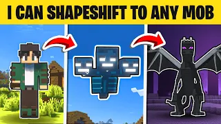 Transforming Into Any Mob In Minecraft - Shapeshifting Fun!