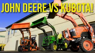 NOT EVEN CLOSE! JOHN DEERE vs KUBOTA: B2601 vs 2025 vs B2650