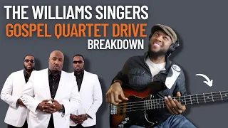 Playing a Gospel Quartet Drive on Bass | The Williams Singers Been Born Again