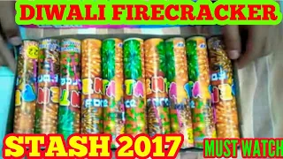 Diwali Firecracker Stash 2017 Bombs,Penta,SkyShots, And More!
