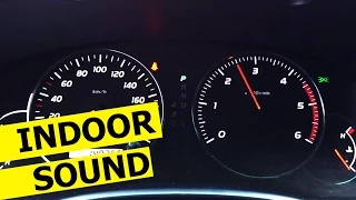 Toyota Land Cruiser 120 3.0d engine indoor sound