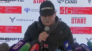 Moscow International Film Festival president Nikita Mikhalkov slams other festivals for being "censo