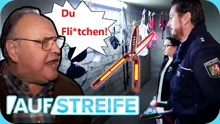 Opa RANDALIERT! Wieso zerschneidet er ihre DESSOUS mit der HECKENSCHERE?! 👙 ✂️ | Auf Streife | SAT.1