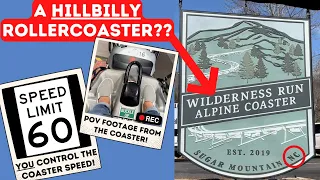 Wilderness Run: An Alpine Mountain Coaster with POV FOOTAGE - Banner Elk, NC | Adventure 17