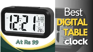 Digital Alarm Clock Unboxing & Review | Digital Table Clock l Digital Alarm Clock l
