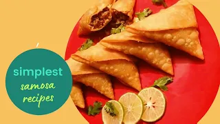 HOW TO MAKE SAMOSAS FOR BEGINNERS | FULL TUTORIAL | SAMOSA POCKETS #CHAPATIMISRESS #samosa #recipe