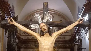 Veneración del Santísimo Cristo de la exaltación hermandad de la Piedad Écija 2024.