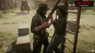 Have You Ever Tried To Stop A More STUBBORN Witness? | Red Dead Redemption 2