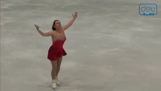 Lesley RIDLEY. Oberstdorf 2018. Bronze Ladies III A - Free Skating. 2 place