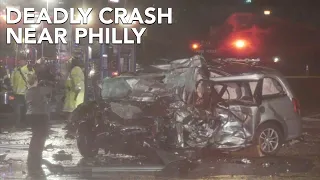 Victims identified in deadly head-on crash near Philadelphia