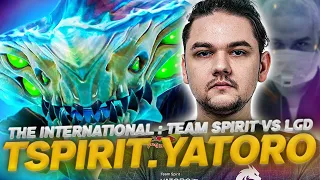 TSPIRIT.YATORO MORPHLING HARD CARRY GAMEPLAY - TI 2023 : TEAM SPIRIT VS LGD