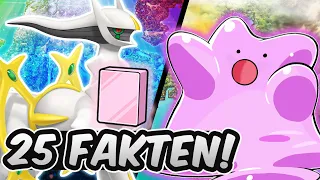 25 FAKTEN ÜBER Pokemon welche du vielleicht NOCH NICHT KENNST!