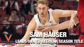 Sam Hauser Leads UVA To Regular Season Title