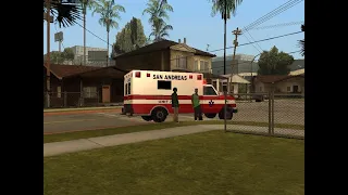 карл Джонсон едет на крутой тачки и песня Gta San Andreas