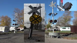 Weird and Unusual Railroad Crossings   ft. A Federal Signal Mechanical Bell!