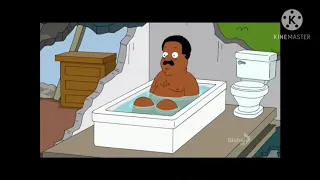 The reversed Cleveland bathtub gag but it's not reversed