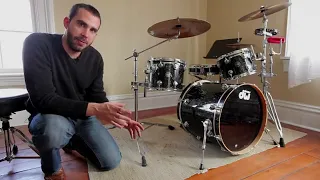 How to Keep Drums From Sliding Off the Stage