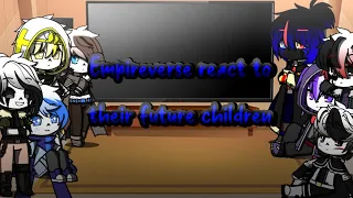 Empireverse react to their future children|Sans Aus|My Au|Channel Birthday Special(14/09)