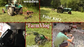 "FarmVlog" #2  - Neue Alte Maschinen, schon wieder Heu