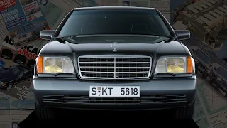 Mercedes-Benz W140 • ЛУЧШИЙ автомобиль В МИРЕ? • Шестисотый 1990-х и его история