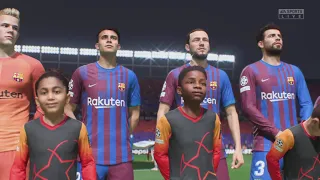 FIFA 22 | FC Barcelona vs SL Benfica | UEFA Champions League | Group Stage | PS5 Gameplay