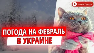 ПОГОДА НА ФЕВРАЛЬ: что ждет украинцев в последний месяц зимы