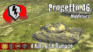 Progetto M35 mod. 46  |  4 Kills 6,5K Damage  |  WoT Blitz Replays