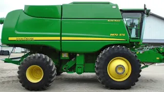 Комбайн John Deere + жатка MacDon для нашего клиента