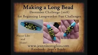 Making a Long Bead by Jeannie Cox