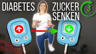 Wichtig bei Diabetes: Zucker mit dieser kurzen Übungs-Routine senken