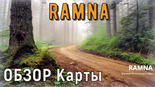 Farming Simulator 19  - Обзор карта RAMNA - Огромная территория.  Глухие леса