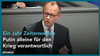 Aussprache zur Regierungserklärung von Olaf Scholz zu "Ein Jahr Zeitenwende" am 02.03.23