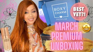 BOXYCHARM 2022 MARCH BOXYCHARM PREMIUM  UNBOXING & TRY-ON | BEAUTY BOX REVIEW