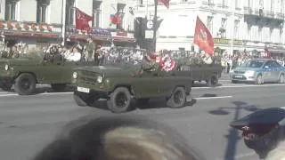 celebrate 9th May in st.petersburg Russia (1945-2011)