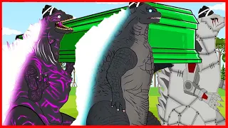 Team Godzilla vs EVOLUTION of GODZILLA ATOMIC BREATH - Coffin Dance Song Meme (Cover)