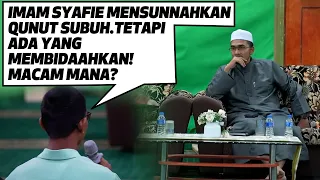 Imam Syafie Mensunnahkan Qunut Subuh. Tetapi Ada Yang Membidaahkan! Macam Mana?