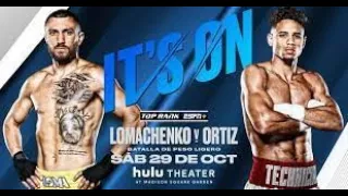 ПОВНИЙ БІЙ Василий Ломаченко – Джемейн Ортис Полный бой Vasiliy Lomachenko vs. Jamaine Ortiz