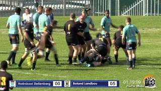 Stellenberg 1st XV vs Boland Landbou 1st XV - 25/05/2019